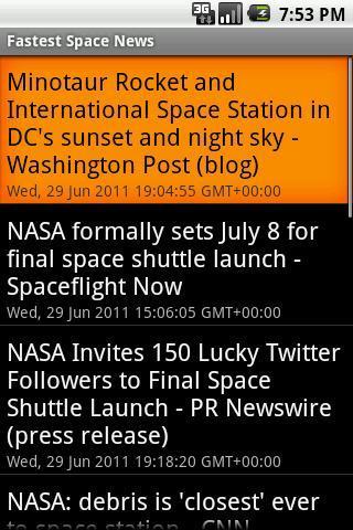 Fastest Space News截图3