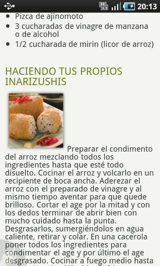 Recetas de Sushi截图2