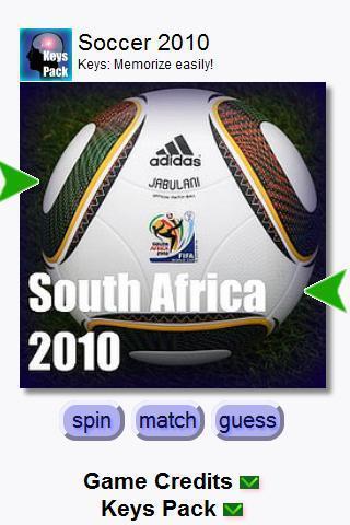 Soccer Cup 2010 (Keys)截图2