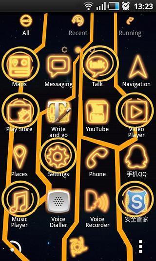 Tron GO Launcher EX截图6