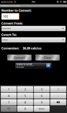 Conversion Calculator截图
