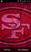 San Francisco 49ers NFL Live Wallpaper 2.0.3截图1