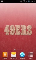 San Francisco 49ers NFL Live Wallpaper 2.0.3截图3