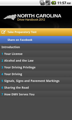 North Carolina Driver H-Book截图1
