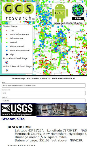 Stream Gauges Map截图1