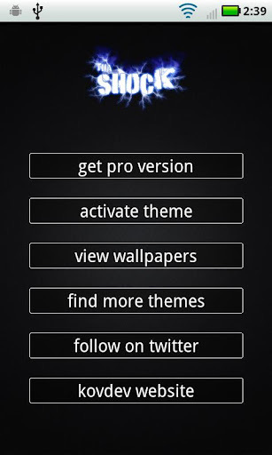 Tha Shock (ADW Theme)截图1