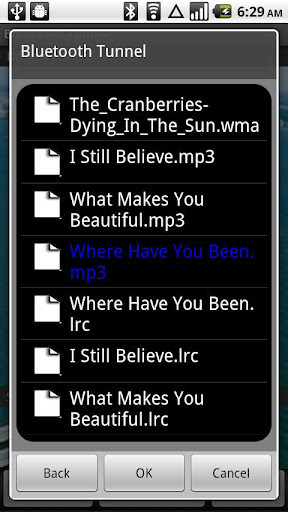 Bluetooth Tunnel截图2