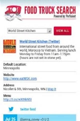 Food Truck Search Downtown MSP截图2