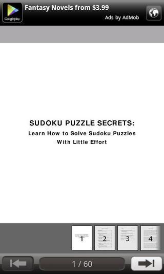 Sudoku Puzzle Secrets截图2