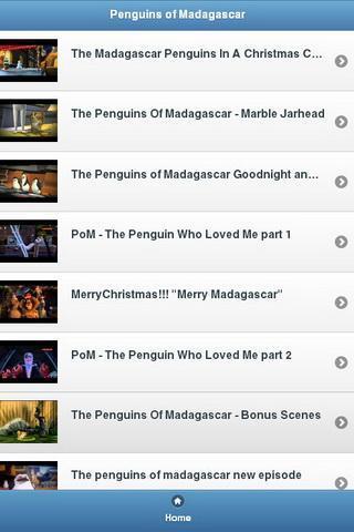 Penguin Madagascar Cartoon截图1