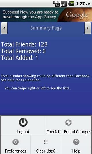 Friend Tracker (Facebook)截图3