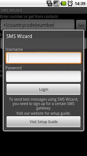 SMS Wizard截图1