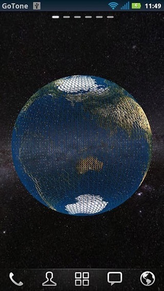 3D Globe Visualization截图2