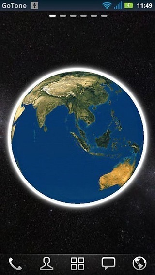 3D Globe Visualization截图3