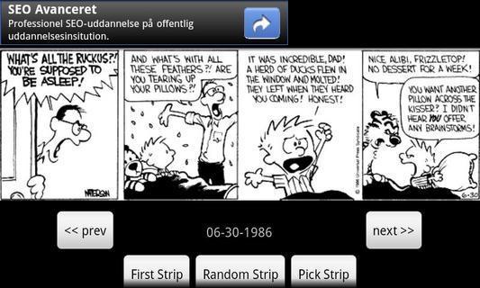 Calvin and Hobbes Cartoons截图1