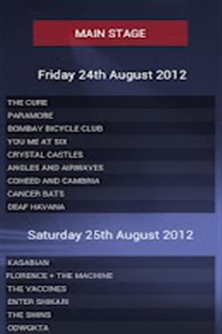 Reading Festival Guide 2012截图4