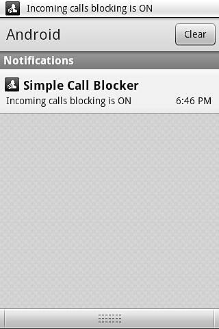 Simple Call Blocker截图1