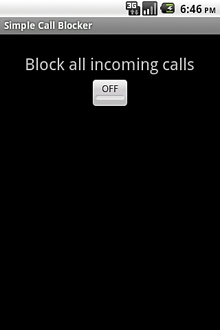 Simple Call Blocker截图2