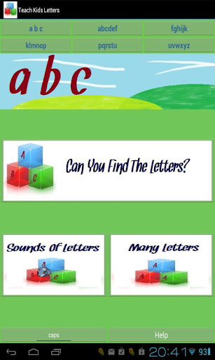 Teach Kids Letters Free截图3