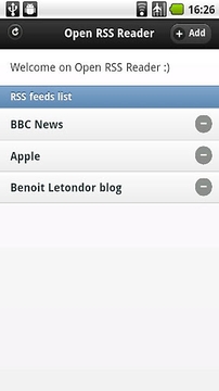 Open RSS Reader截图
