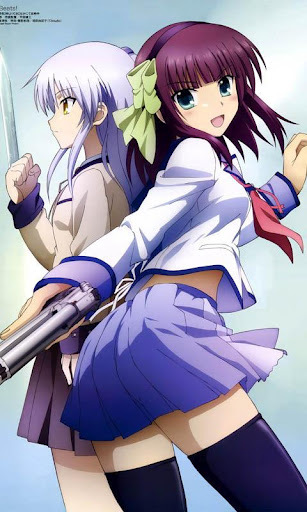 Angel Beats!动态壁纸 Wallpaper Angle Beats Manga截图1