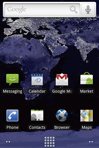 Night Earth Live Wallpaper截图1