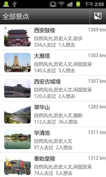 西安旅游攻略截图