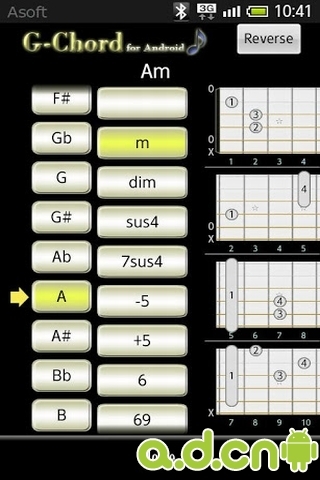 GChord吉他和弦 免费版截图1