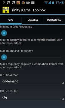 Trinity Kernel Toolbox工具箱截图