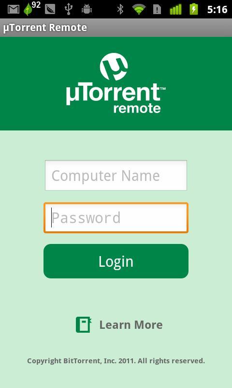 远程控制BT下载 µTorrent截图1