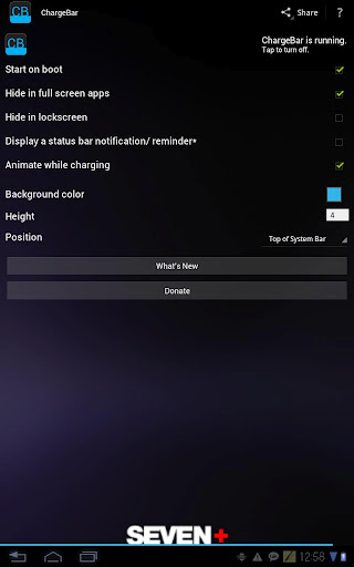 线形电量显示 ChargeBar - MIUI Battery Bar截图5