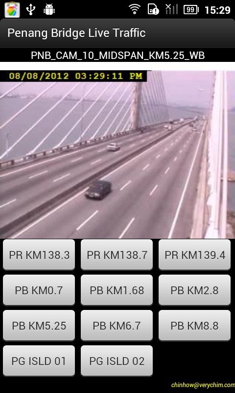 Penang Bridge Traffic Cam截图2