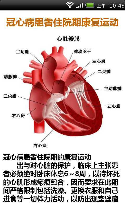 冠心病患者养生保健的运动康复宝典截图4