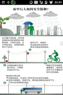 遭遇暴雨洪涝自救手册截图