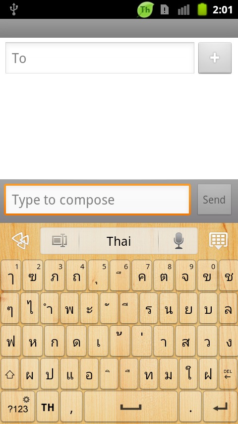 TouchPal Thai Pack截图2