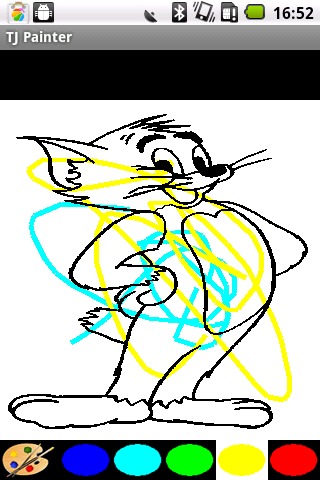 Cat Mouse Finger Paint截图2