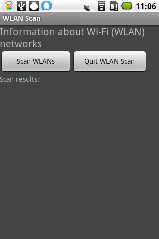 WLAN扫描截图1