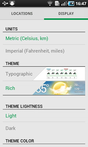 小清新天气 Weather Flow截图6