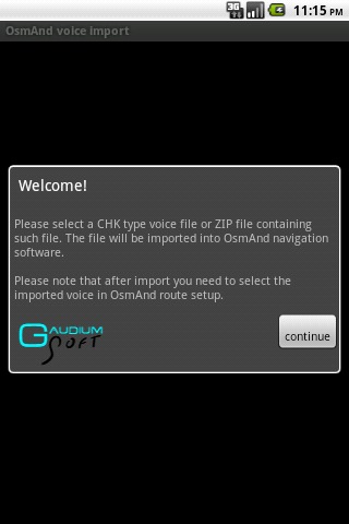 OsmAnd声控插件 OsmAnd Voice Import截图1