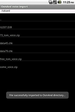 OsmAnd声控插件 OsmAnd Voice Import截图