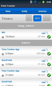 时间跟踪器 Time Tracker截图