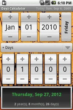 天数计算器 Dayz截图