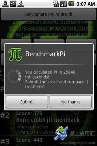 手机性能测试 Benchmark Pi截图2