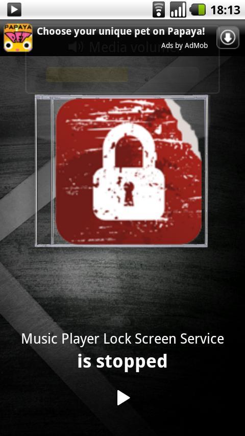 音乐 Music Player Lock Screen截图2