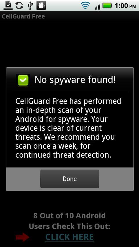 间谍软件检测 CellGuard截图1