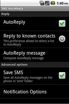 短信自动回复 SMS AutoReply截图