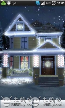 节日彩灯动态壁纸汉化版 Holiday Lights截图