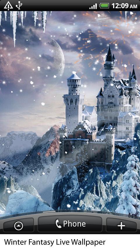 梦幻冬天动态壁纸 Winter Fantasy Live Wallpaper截图1