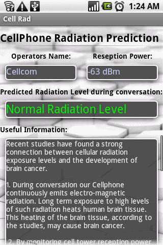 手机辐射预测 CallPhone Radiation Prediction截图1