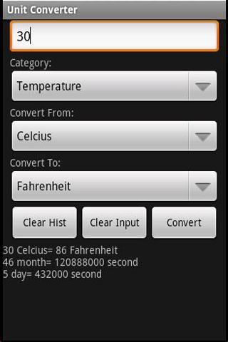 常用单位转换器 Common Unit Converter截图1